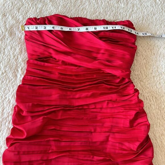 Express cocktail dress red size 0 - Picture 10 of 16